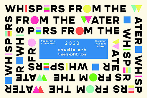  Whispers from the Water exhibit graphic