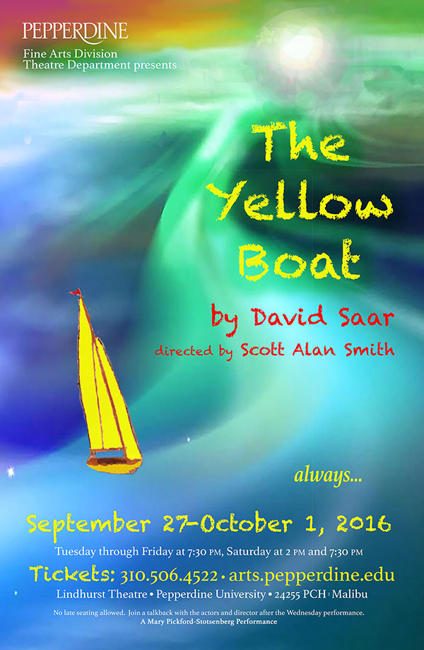 Yellow Boat Poster