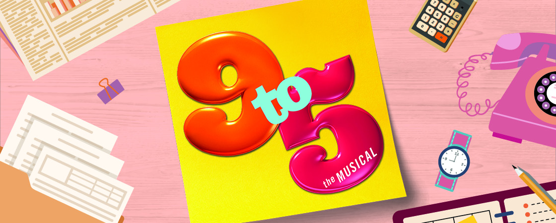 9 to 5 the Musical logo