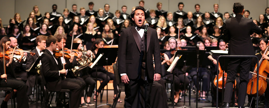 Pepperdine Christmas choir and orchestra