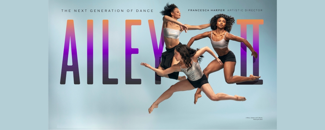 blue background with dancers