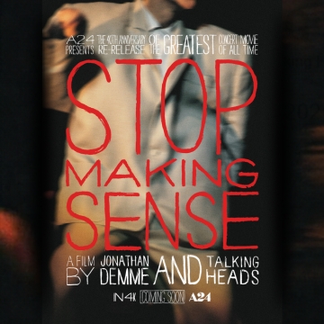 stop making sense promotional artwork