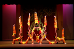 Peking acrobats performing