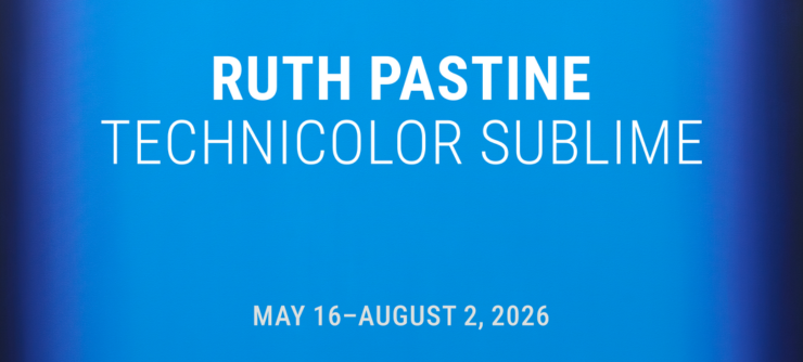 Ruth Pastine on blue abstract painting