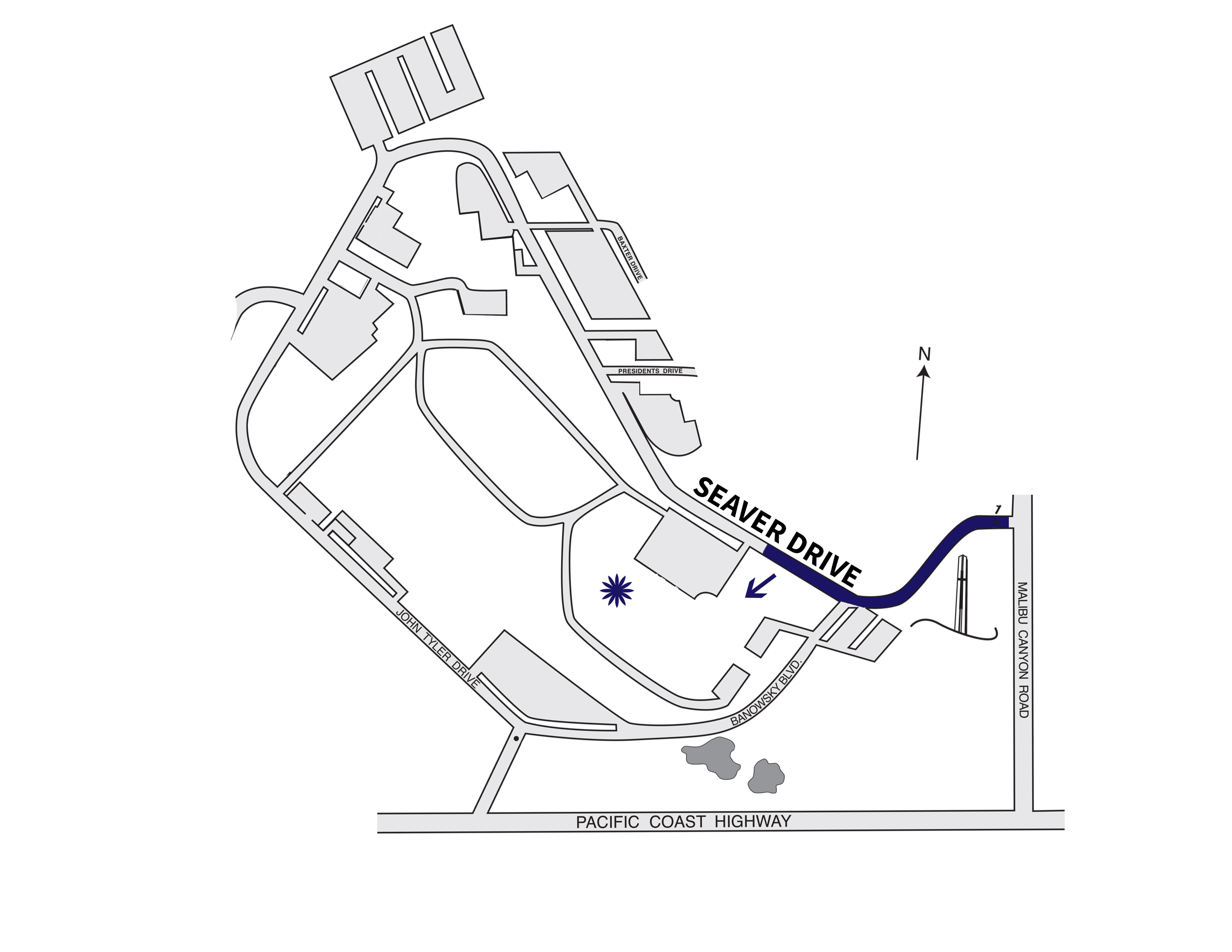 Center for the Arts Map
